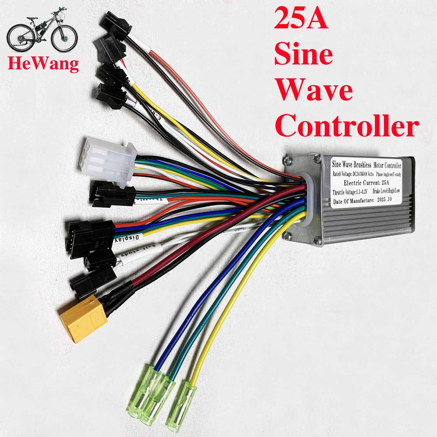 24V/36V/48V 3 Mode Sine Wave B - Kelly Kls7230S Controller ulasan dan harga