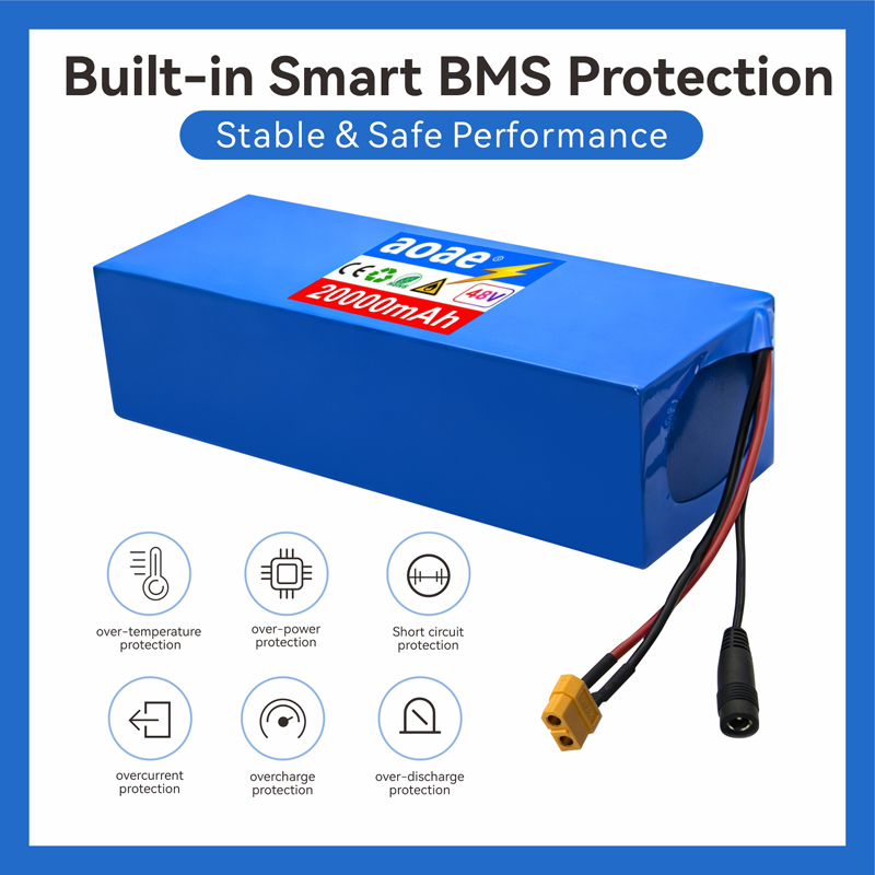 48V Electric Scooter Battery 1 - 60V 50Ah Electric Scooter Battery ulasan dan harga